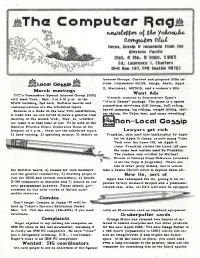 Computer Rag, March 1987