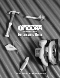 Installation Guidelines
