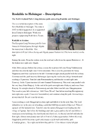 Roskilde to Helsingør – Description