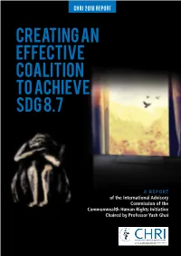 Creating an Effective Coalition to Achieve SDG 8.7