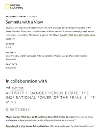 In Collaboration With
