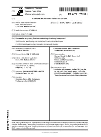 Process for Preparing Fluorine-Containing Dicarbonyl