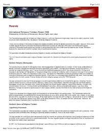 Rwanda Page 1 of 4