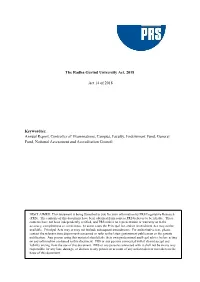 The Radha Govind University Act, 2018