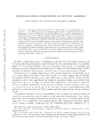 Arxiv:1912.09166V1 [Math.LO]