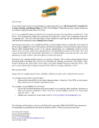 2017 CFAC Donation Letter and Form.Pdf