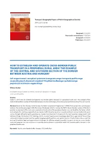 How to Establish and Operate Cross-Border Public