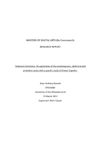 MASTERS of DIGITAL ARTS (By Coursework)