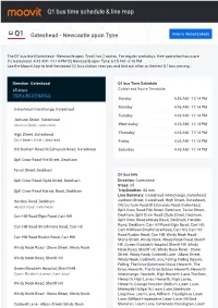 Q1 Bus Time Schedule & Line Route