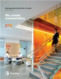 We Create Communities