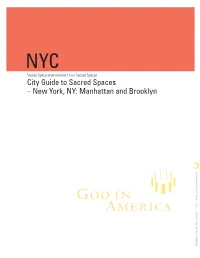 City Guide to Sacred Spaces