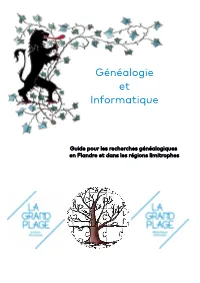 Guide Généalogie Et Informatique