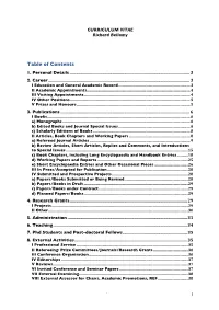 Table of Contents 1