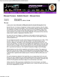 Diecast Forums - Bulletin Board – Diecast Zone