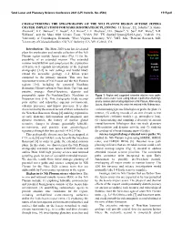 Implications for Mars 2020 Strategic Planning. J.I