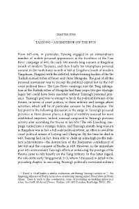 TAIZONG—AN EMPEROR on the RUN from 645–646, in Particular