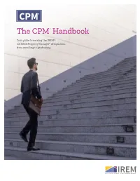 The CPM® Handbook