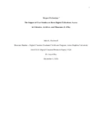 The Impact of User Studies on Born-Digital Collections Access