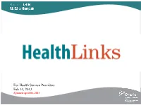 Champlain Health Links Maillons Santé