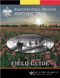 Flanders Field Historic Trail May Complete the Following Requirements