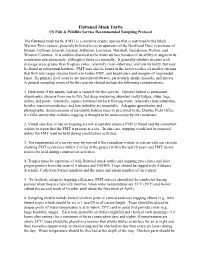 Flattened Musk Turtle US Fish & Wildlife Service Recommended Sampling Protocol