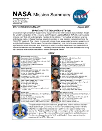 STS128 Fact Sheet.Pub