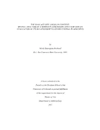 The Wallace Site (25Go2) in Context: Spatial Analysis of a Middle Plains Woodland Camp and an Evaluation of Its Relationship to Other Central Plains Sites