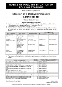 Whaley Bridge Division