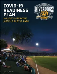 Covid-19 Readiness Plan a Guide to Operating Joseph P