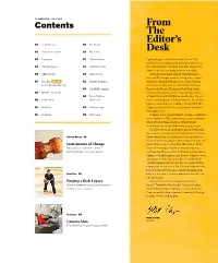 From the Editor's Desk