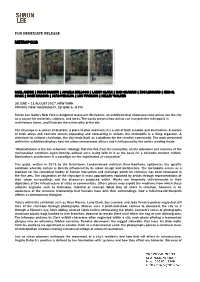 For Immediate Release Metropolis