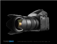 Phase One 645 DF and IQ Digital Back Users Guide