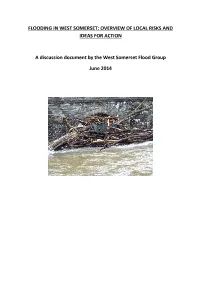 Flooding in West Somerset: Overview of Local Risks and Ideas for Action