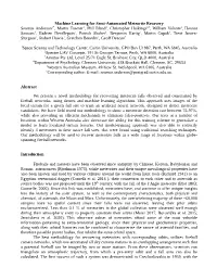 Machine Learning for Semi-Automated Meteorite Recovery