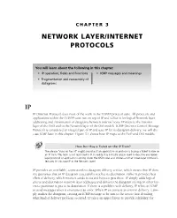Network Layer/Internet Protocols Ip