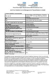 Thyroid Nodules in Adults JCG0042 V2.2