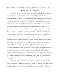 Under the Influence of Art: the Effect of the Statues of Horatius Cocles and Cloelia on Valerius