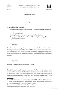 Downloaded from Brill.Com09/30/2021 05:45:05PM Via Free Access 100 Research Note