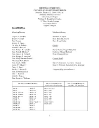 January 12, 2008, Minutes Appendix A-1 Matrix of Council Members Contacting Legislators