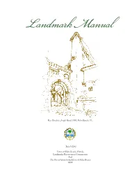 Landmarks Manual Table of Contents I