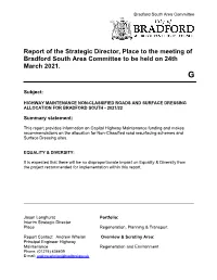 [Name of Committee] to Be Held on [Date]