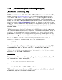 VPIP (Vinculum Peripheral Interchange Program)
