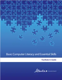 Basic Computer Literacy and Essential Skills