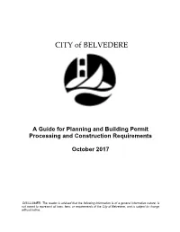 Guide to Planning and Building