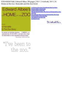Homelife and the Zoo Story