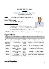 PRADIP KUMAR JAIN Director