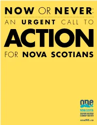 The Report of the Nova Scotia Commission of Building Our New