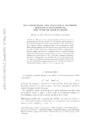 Arxiv:1902.10672V2 [Math.NT] 12 May 2021 Ai Yfra’ Itetheorem