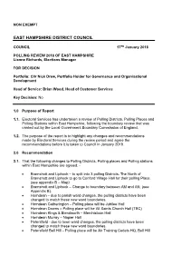 Polling Review 2018 of East Hampshire PDF 2 MB