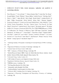 SARS-Cov-2 B.1.617.2 Delta Variant Emergence, Replication